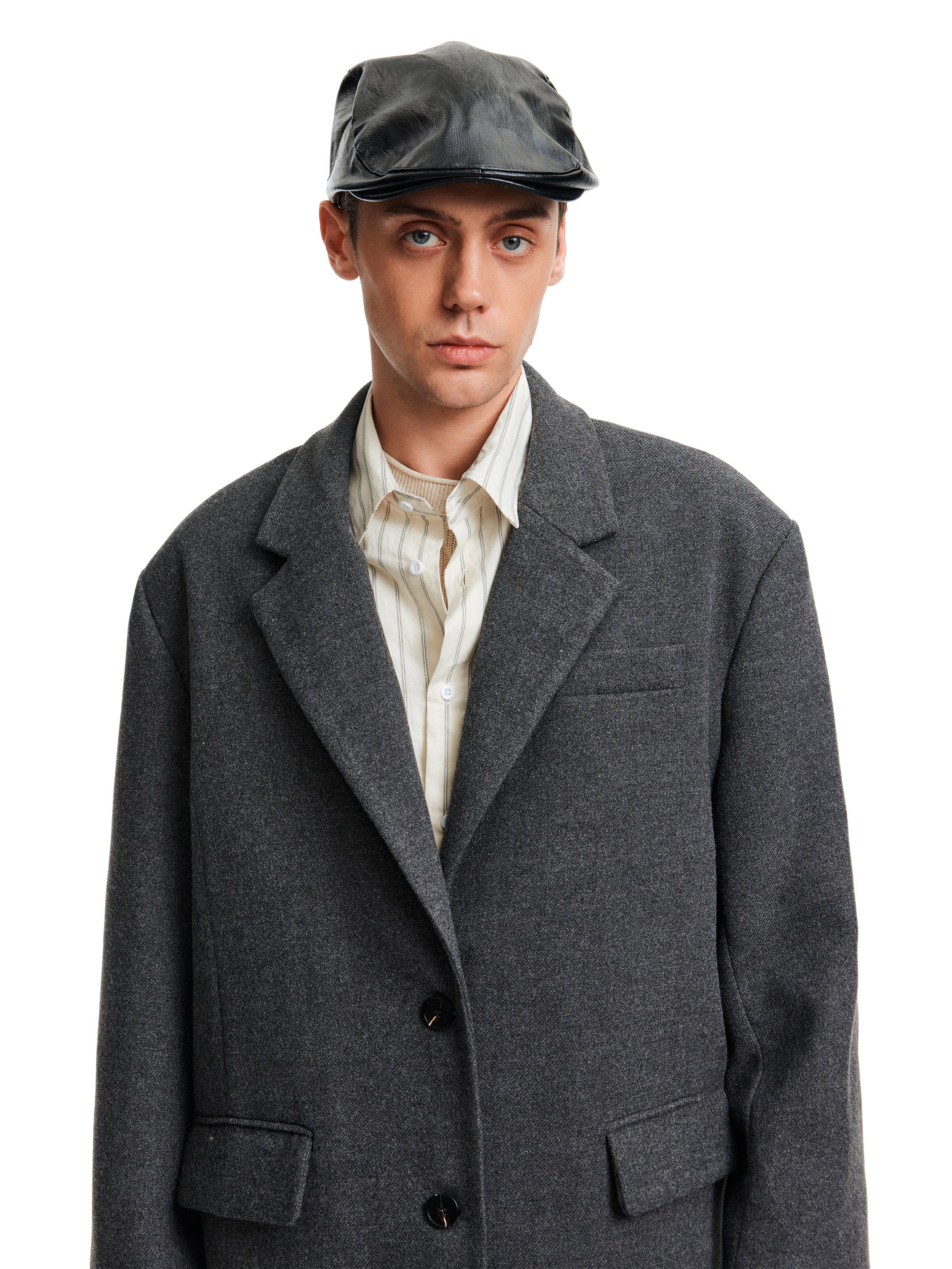 Lightweight Luxury Old-money-style White Duck Down Jacket - L’Heure Marquée 