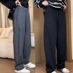 Large Size Minimalist Design Suit Pant - L’Heure Marquée 