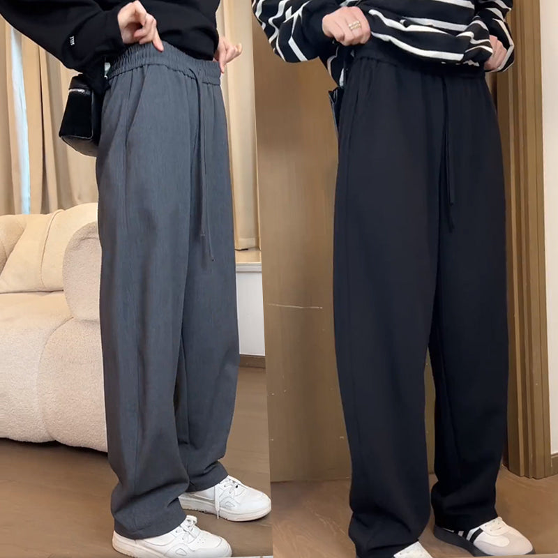 Large Size Minimalist Design Suit Pant - L’Heure Marquée 