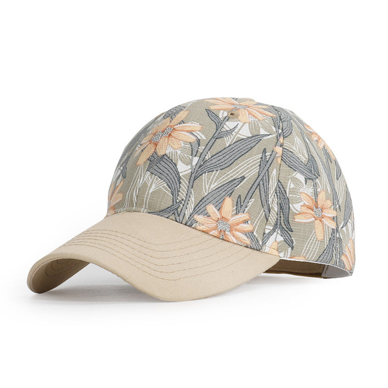 Women's Beach Style Cotton Cap - L’Heure Marquée 