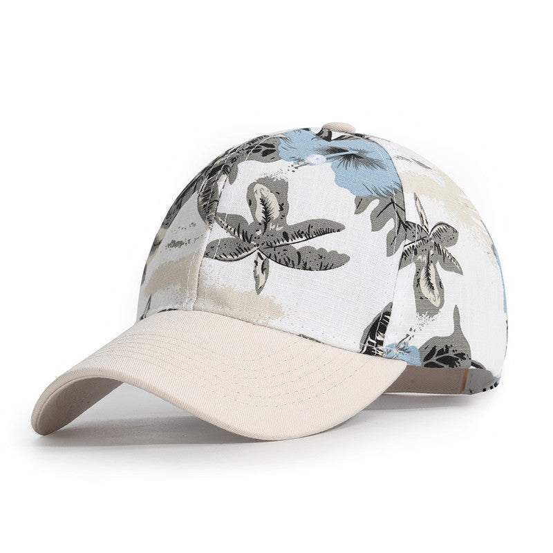 Women's Beach Style Cotton Cap - L’Heure Marquée 