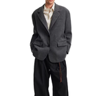 Lightweight Luxury Old-money-style White Duck Down Jacket - L’Heure Marquée 