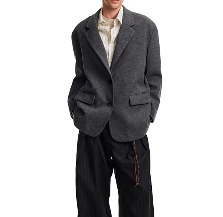 Lightweight Luxury Old-money-style White Duck Down Jacket - L’Heure Marquée 