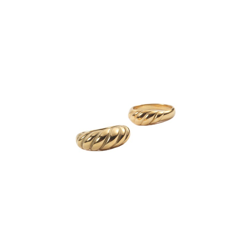 Women Titanium Steel Ring - L’Heure Marquée 