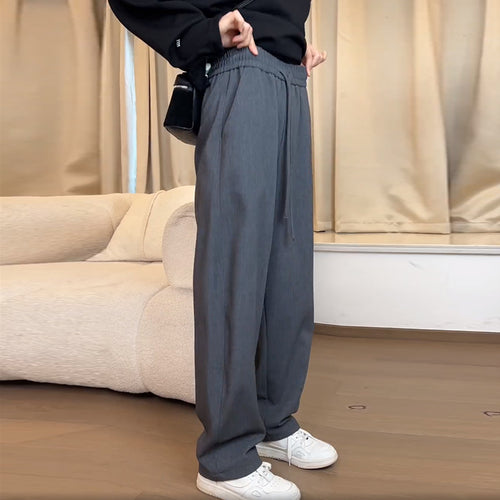 Large Size Minimalist Design Suit Pant - L’Heure Marquée 