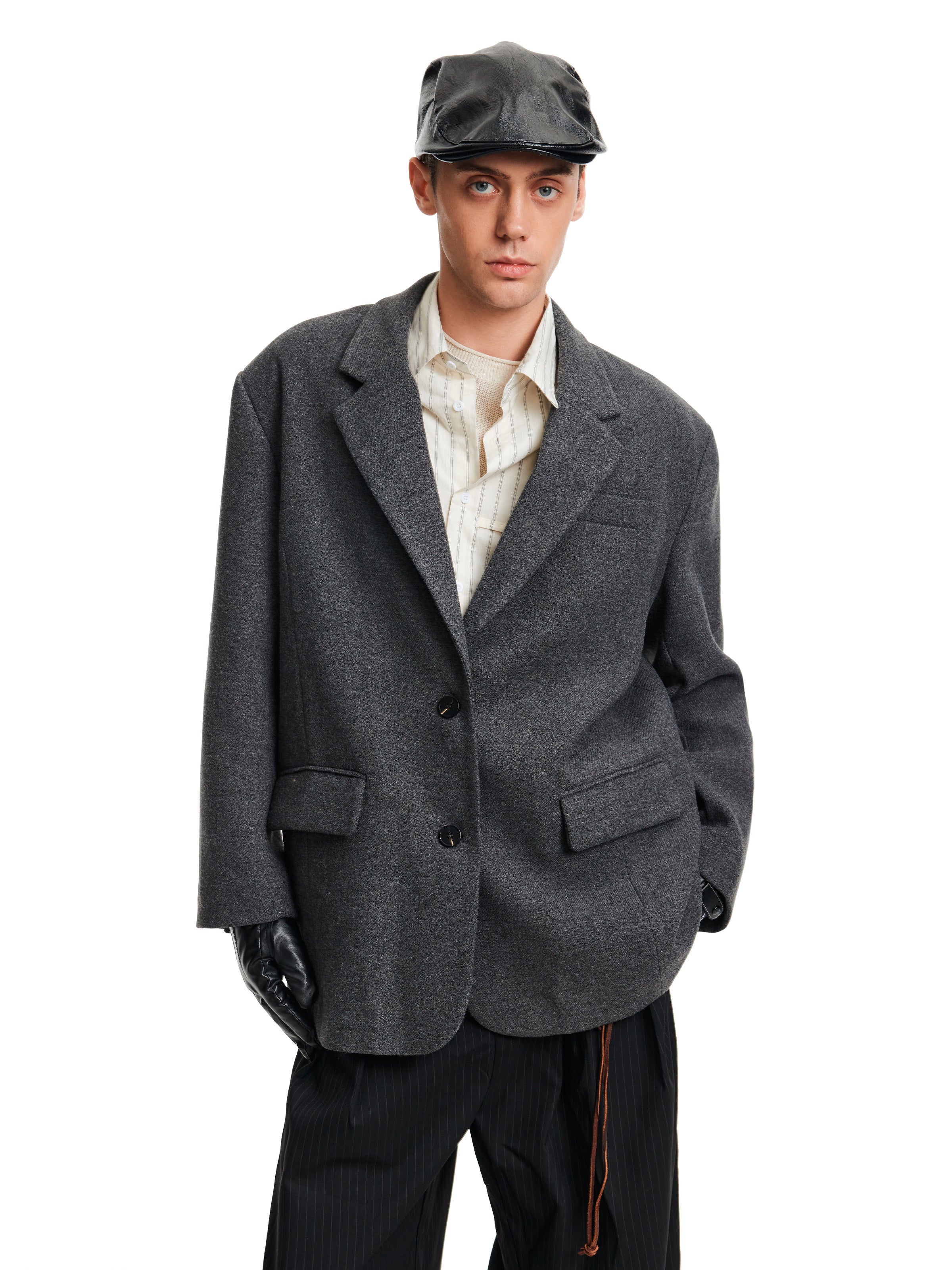 Lightweight Luxury Old-money-style White Duck Down Jacket - L’Heure Marquée 