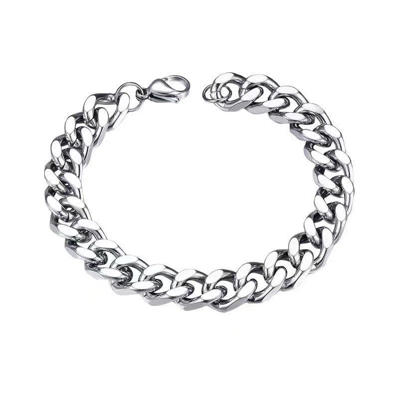 Men Fashion Cuban Chain Bracelet - L’Heure Marquée 