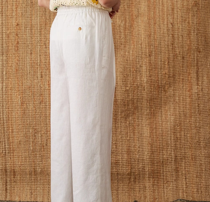 Loose High Waist Old Money Style Trousers - L’Heure Marquée 
