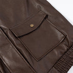 Retro Old Money Style Motorcycle Jacket - L’Heure Marquée 