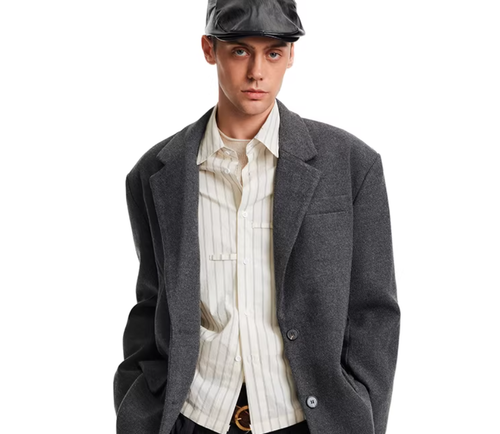 Lightweight Luxury Old-money-style White Duck Down Jacket - L’Heure Marquée 