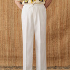 Loose High Waist Old Money Style Trousers - L’Heure Marquée 