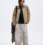 The Old Money Vibe Vintage Suede Jacket - L’Heure Marquée 