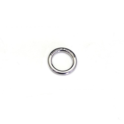 Titanium Steel Men Ring - L’Heure Marquée 