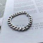 Men Fashion Cuban Chain Bracelet - L’Heure Marquée 